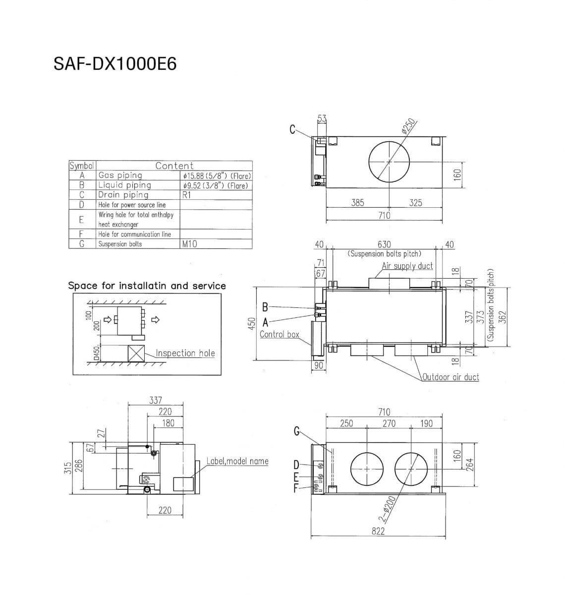 SAF-DX1000E6 küçük görsel 2